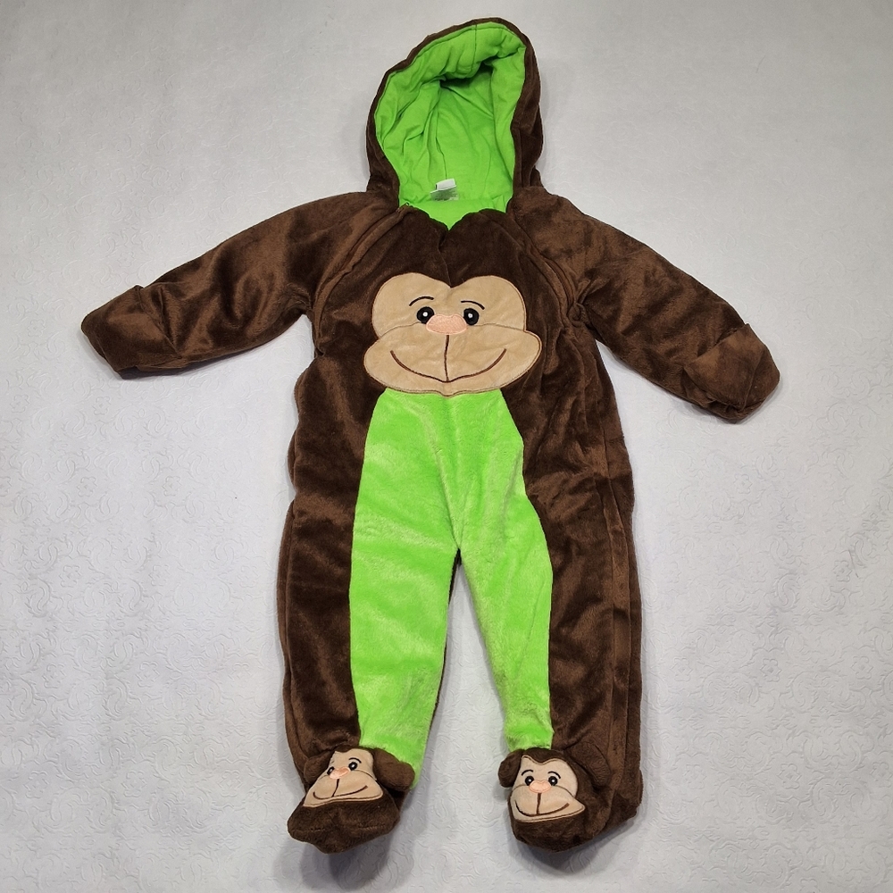 Club House Boys Pajamas Simulation Monkey Size 18 Months